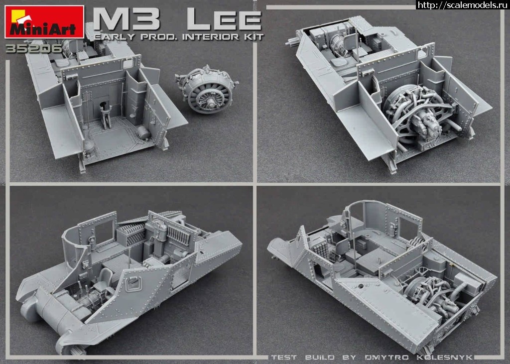 1558603895_60913651_1278342762331853_6329597650345656320_o.jpg :  MiniArt 1/35   M3 Lee Early Production Interior kit  