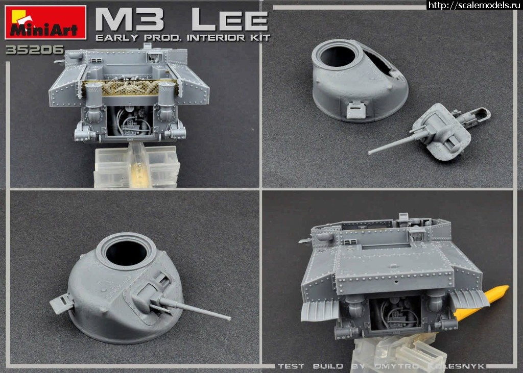 1558603896_61020667_1278342782331851_5753068479213207552_o.jpg :  MiniArt 1/35   M3 Lee Early Production Interior kit  