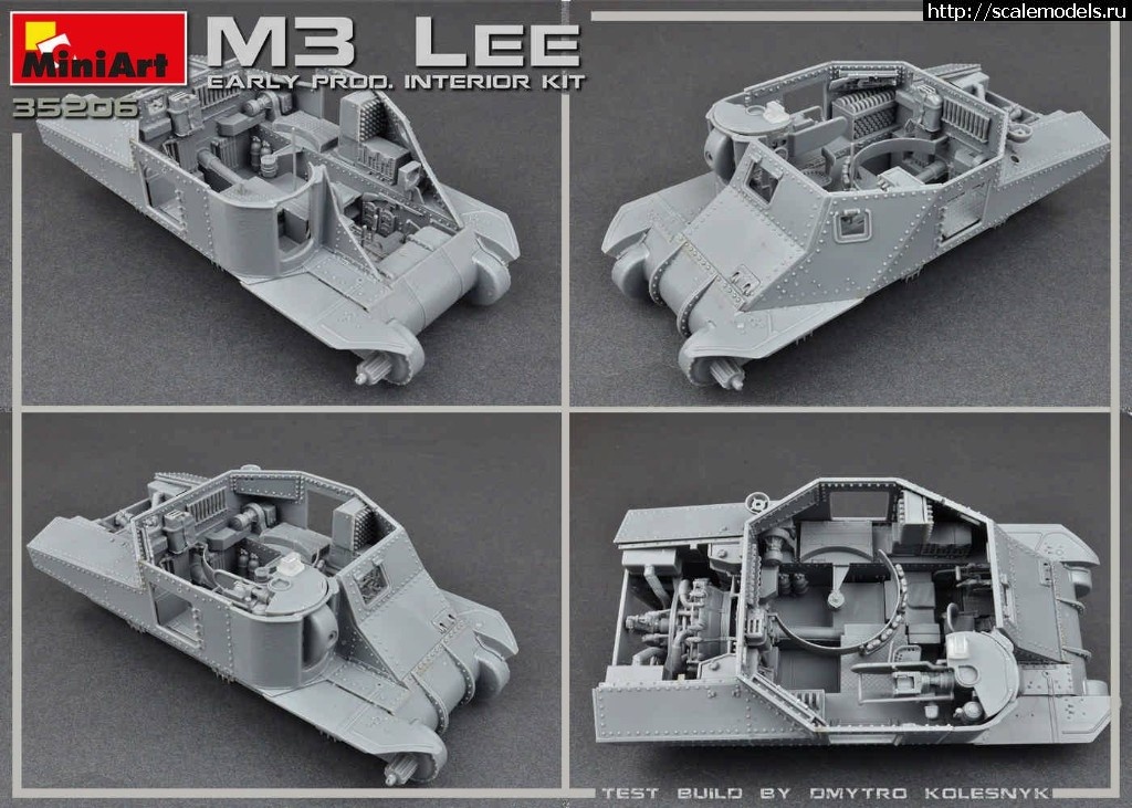 1558603896_61095691_1278342772331852_1486661478781026304_o.jpg :  MiniArt 1/35   M3 Lee Early Production Interior kit  