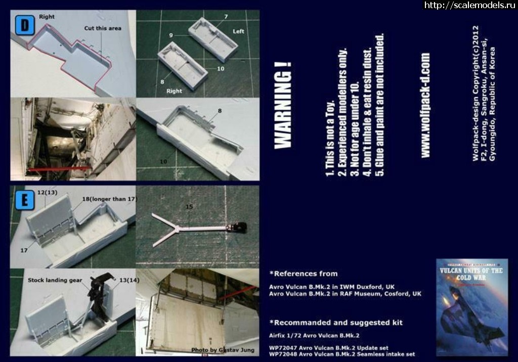 1559157869_s-l1600-3.jpg : #1555759/ Avro Vulcan B.Mk.2      Airfix 1:72. .  