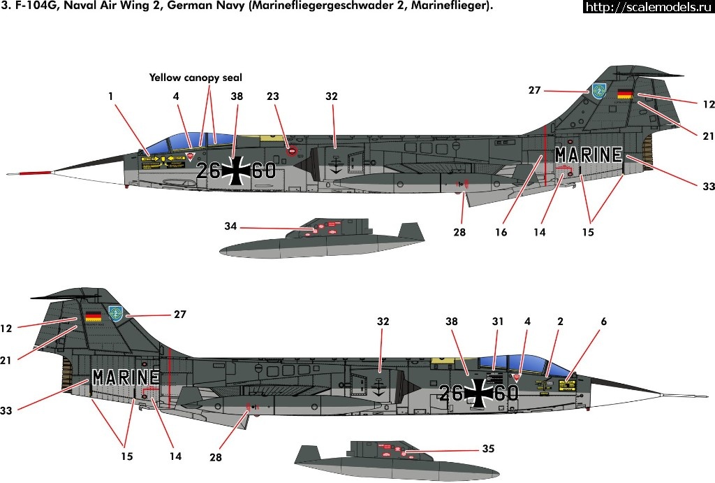1559215329_61785334_1246405472193228_3307652742415122432_o.jpg :  Kinetic 1/48 Lockheed F-104G Starfighter - 3d-  