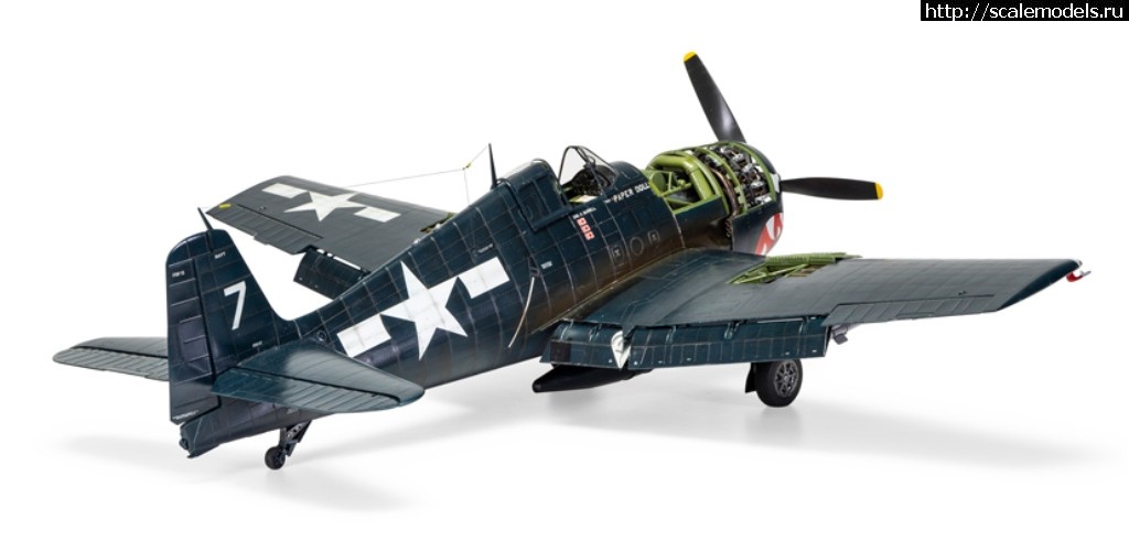 1559233620_zu_us_navy_vf-27_hellcat_ace_in_a_day_layte_gulf_on_the_100th_edition_of_the_airfix_workbench-blog.jpg :  Airfix 1/24 Grumman F6F-5 Hellcat - , ,   