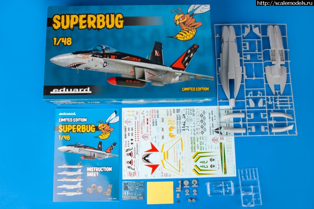 1559316320_11129_00.jpg :  Eduard 1/48 McDonnell-Douglas F/A-18E Super Hornet (Superbug) Limited Edition  