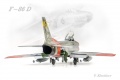 Kitty Hawk 1/32 F-86D Saber Dog