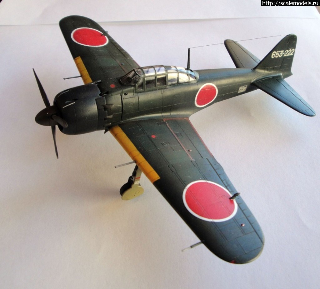 1559708958_Up.JPG : #1556701/ Hasegawa 1/72 A6M5 Zero   