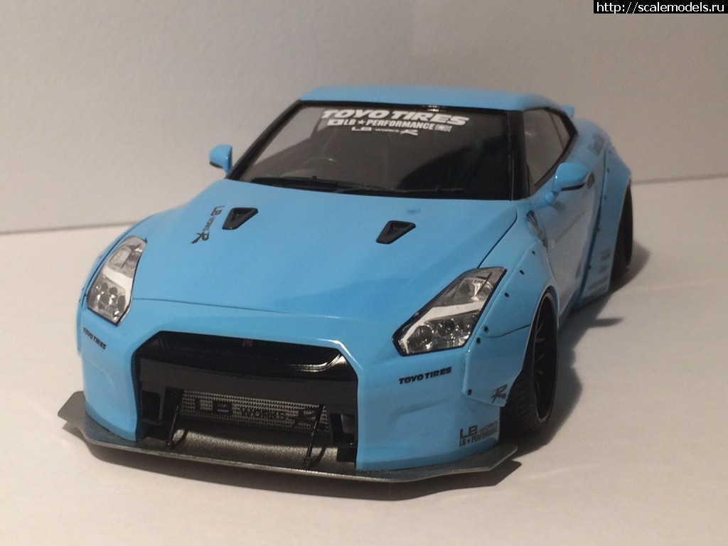 1560175478_IMG_8516.JPG : #1557322/ LB-works R35 GT-R Aoshima 1/24. !  