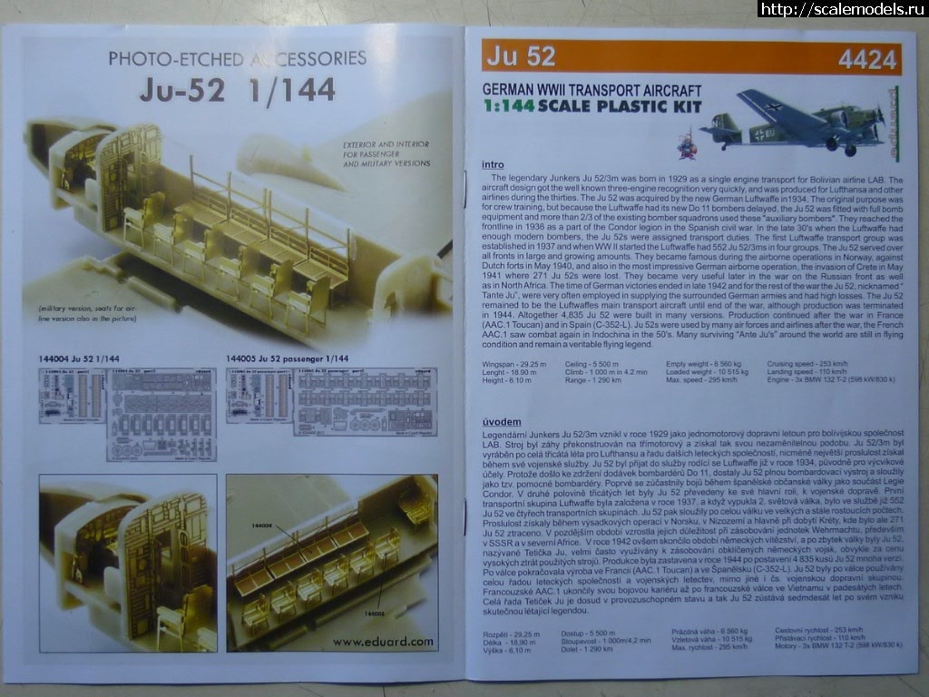 1560402275_P1090595.JPG : Ju 52  48-  Revell -   .  