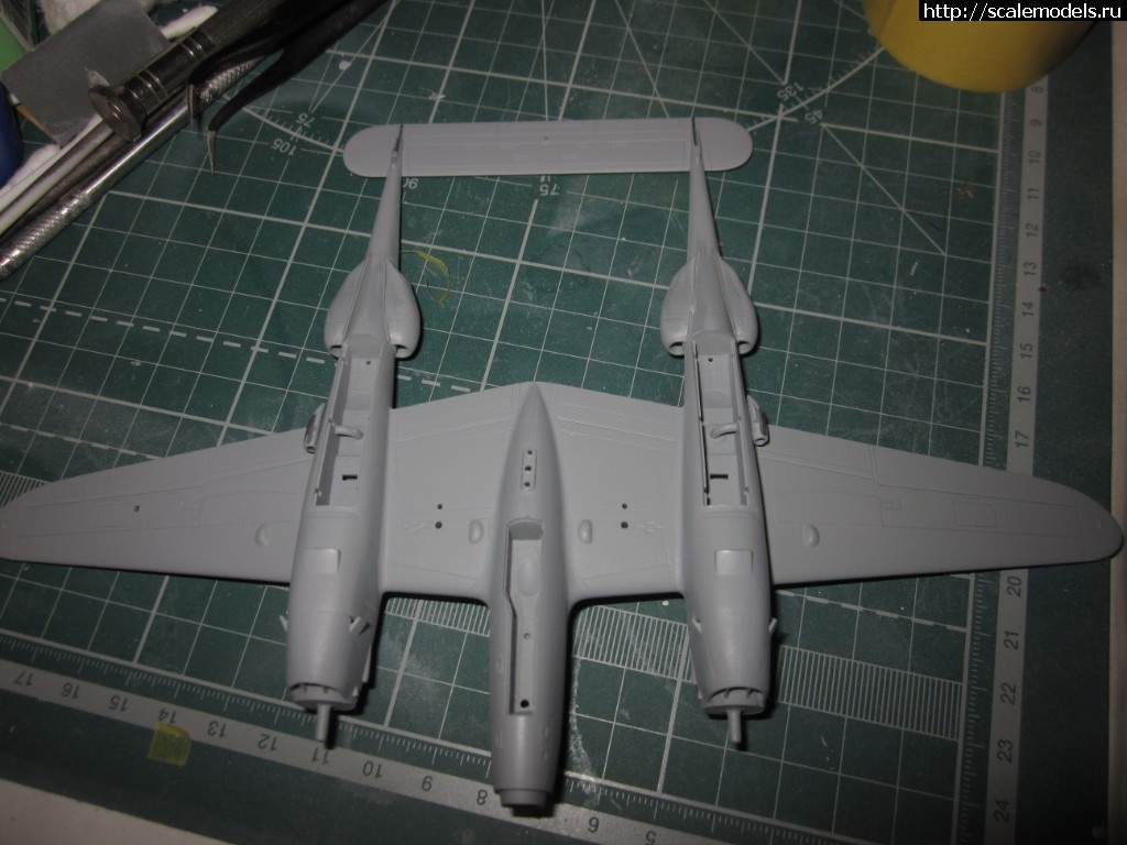 1560713087_IMG_9335.JPG : #1558193/ Lockheed P-38L Lightning 1/72 Hobby Boss  