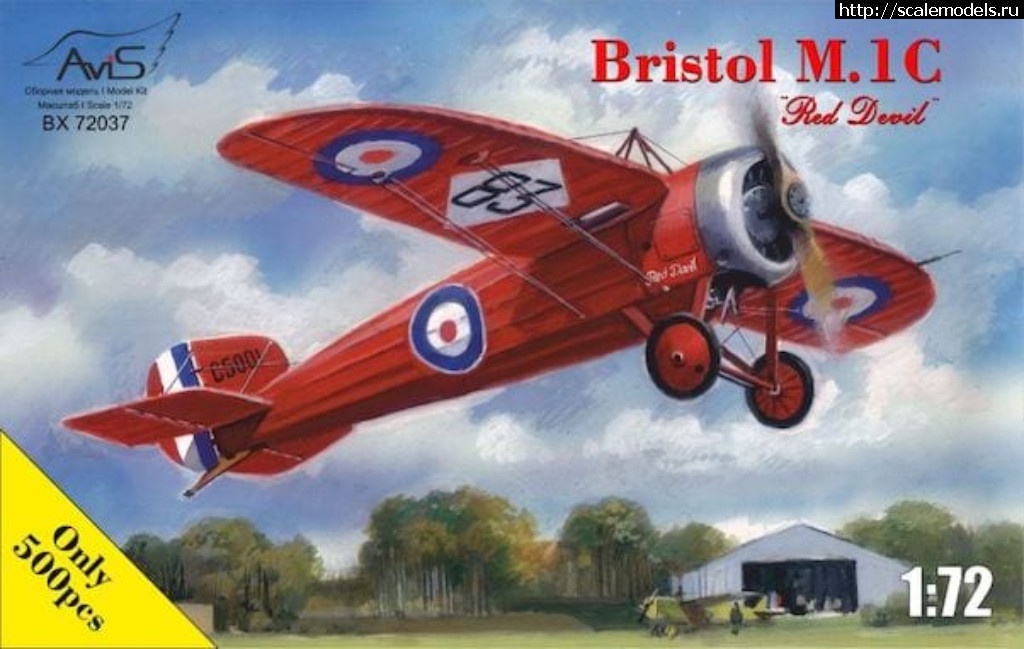 1561885129_2.jpg :  Avis 1/72 Bristol M.1C & Bristol M1.D  