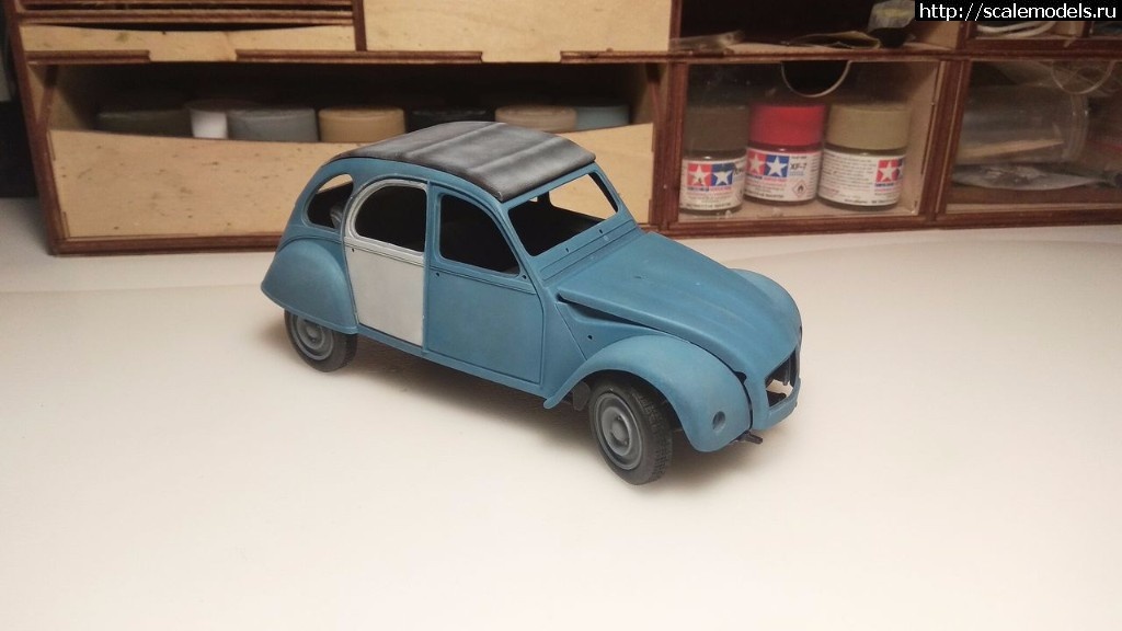 1562430101_014621.jpg : #1560771/ Citroen 2CV Tamiya 1/24   