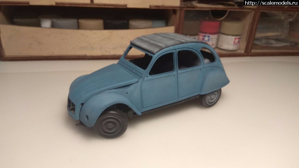 1562430101_214309.jpg : #1560771/ Citroen 2CV Tamiya 1/24   