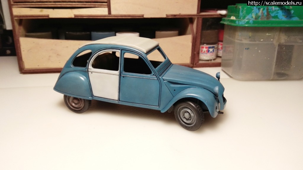 1562824897_IMG_20190711_085719.jpg : #1561433/ Citroen 2CV Tamiya 1/24   