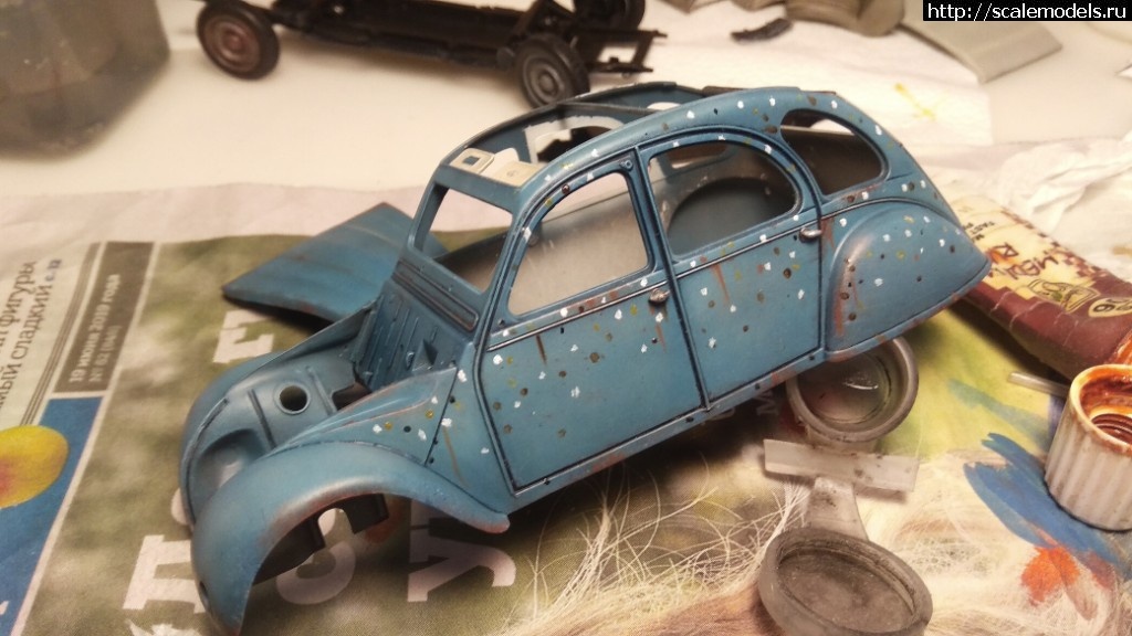 1563738800_022010.jpg : #1563133/ Citroen 2CV Tamiya 1/24   