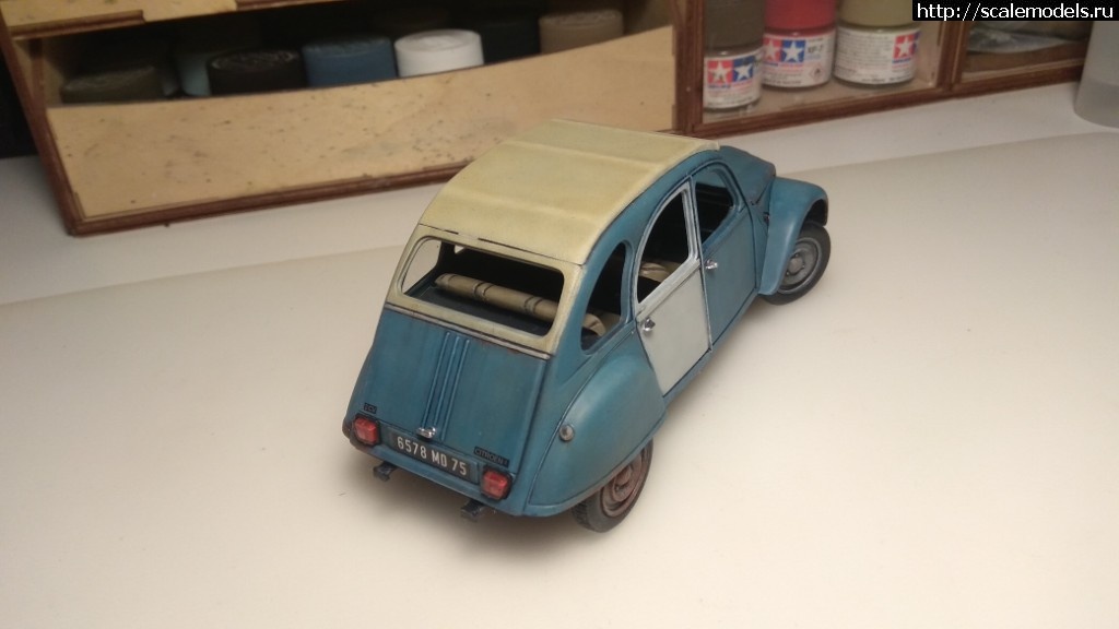 1563738803_020416.jpg : #1563133/ Citroen 2CV Tamiya 1/24   