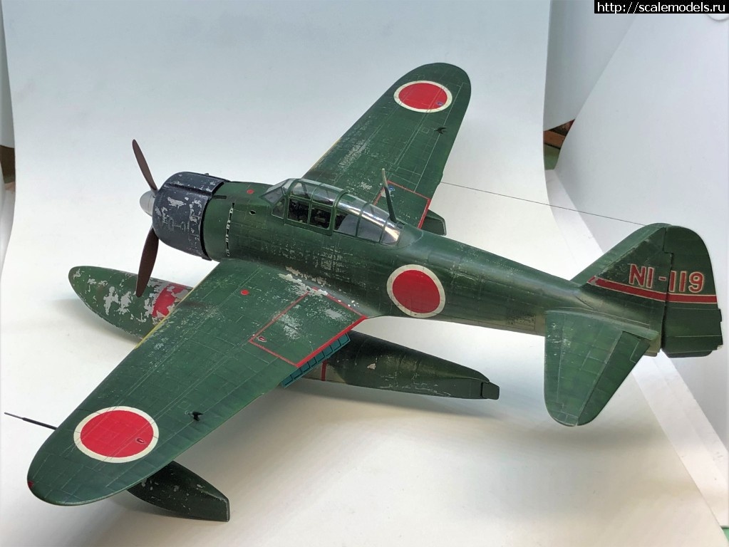 1564080442_gen_tl2.jpeg : #1563964/ Hasegawa A6M2-N Rufe 1/48 -   