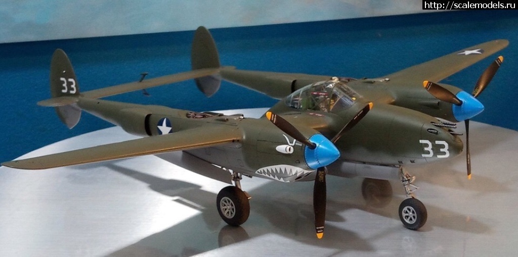 1564251700_61A66B75-F5C6-46CC-B580-751CC43DD506.jpeg :   Tamiya - 1/48 P-38 Lightning  