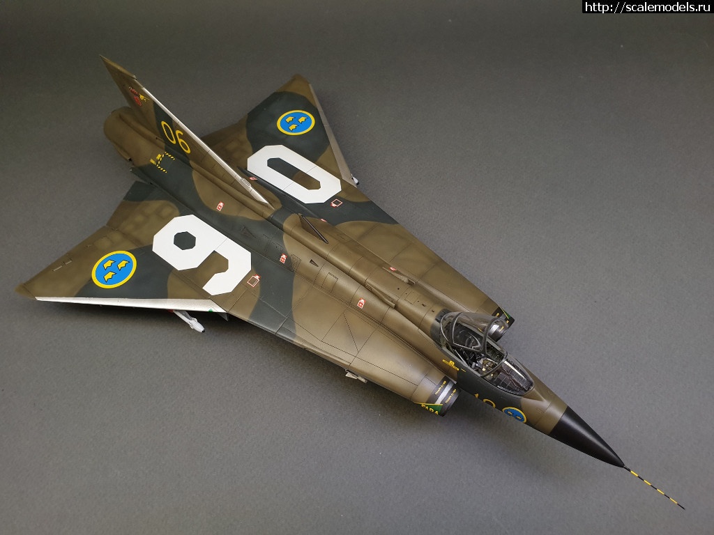 1564602292_20190718_220136.jpg : #1565102/ Hasegawa 1/48 J-35 F/J Draken - !  