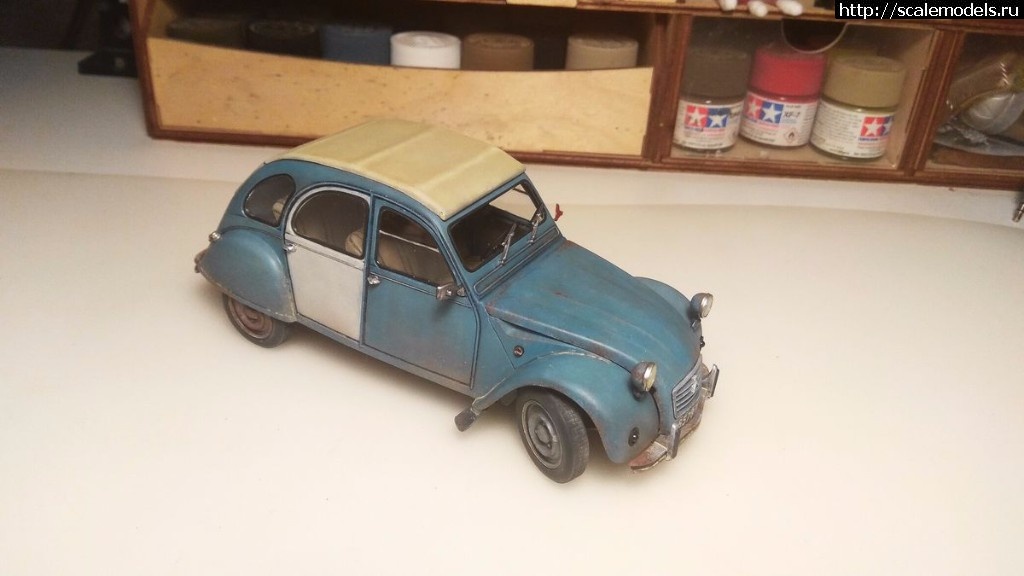 1564608739_5675676.jpg : #1565095/ Citroen 2CV Tamiya 1/24   