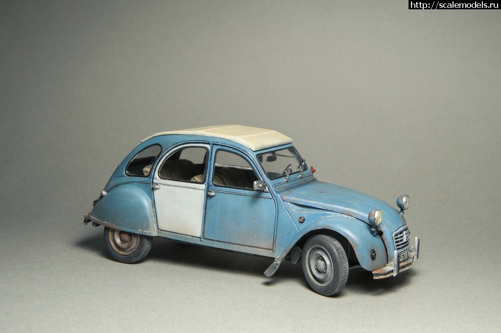 1564779207_12web.jpg : #1565476/ Citroen 2CV Tamiya 1/24   