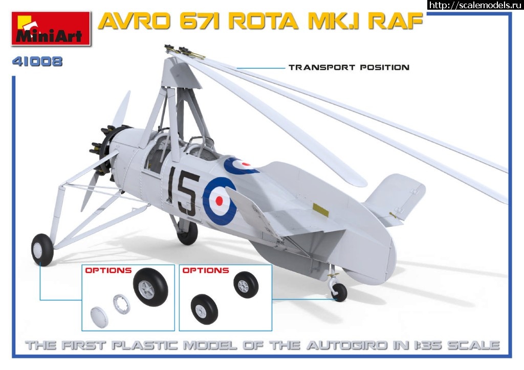 1565079055_41008_3D_Renders-3.jpg :  Miniart 1/35 AVRO 671 ROTA MK.I RAF -    