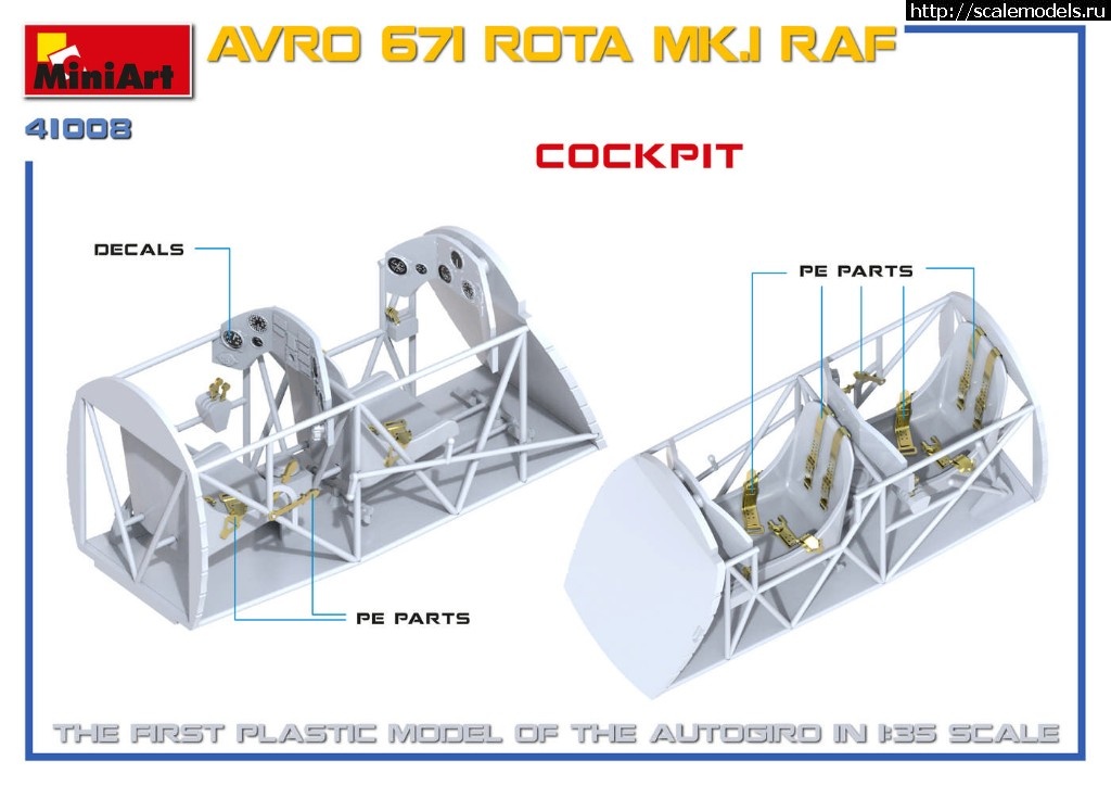 1565079055_41008_3D_Renders-5.jpg :  Miniart 1/35 AVRO 671 ROTA MK.I RAF -    