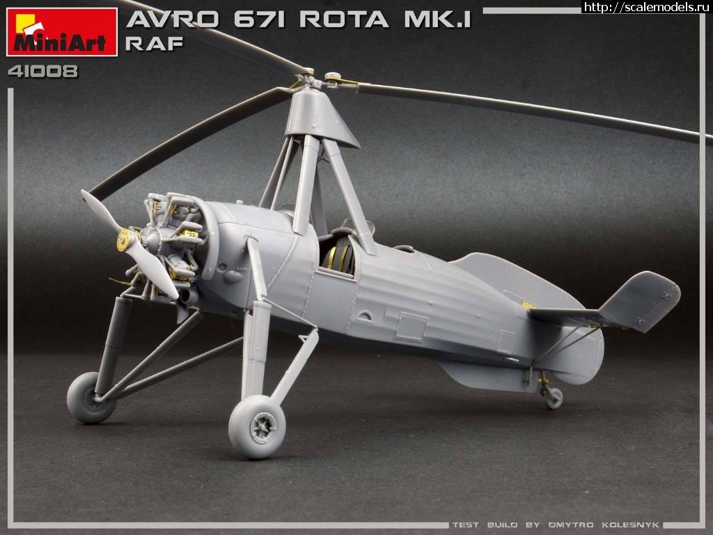 1565079057_67564050_1338073799692082_6210839601293033472_o.jpg :  Miniart 1/35 AVRO 671 ROTA MK.I RAF -    