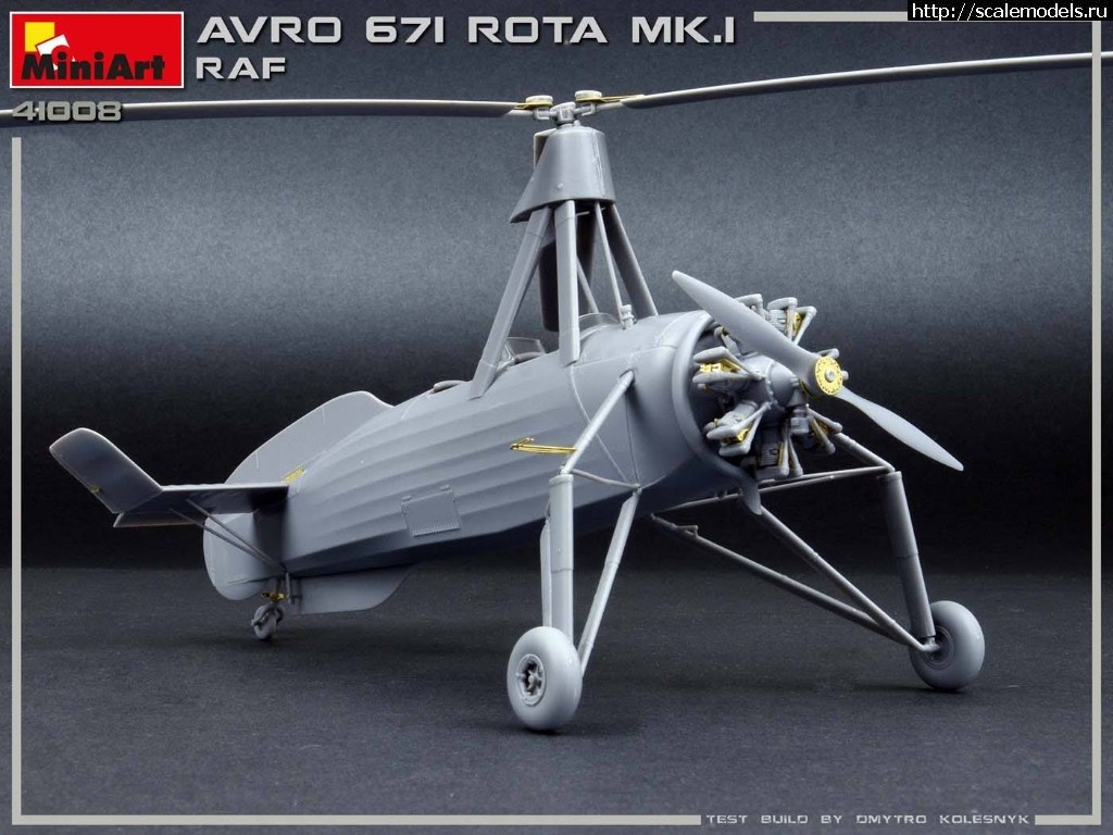 1565079058_67589631_1338073723025423_9207515528699052032_o.jpg :  Miniart 1/35 AVRO 671 ROTA MK.I RAF -    