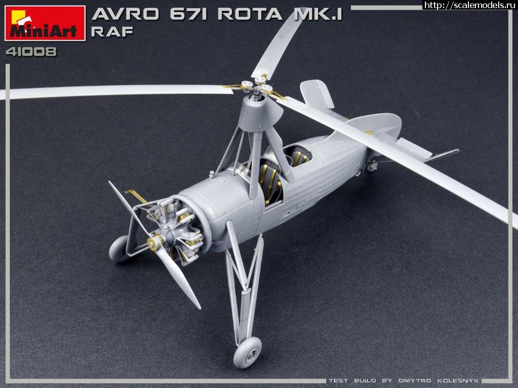 1565079059_67514235_1338073656358763_2538553064684519424_o.jpg :  Miniart 1/35 AVRO 671 ROTA MK.I RAF -    