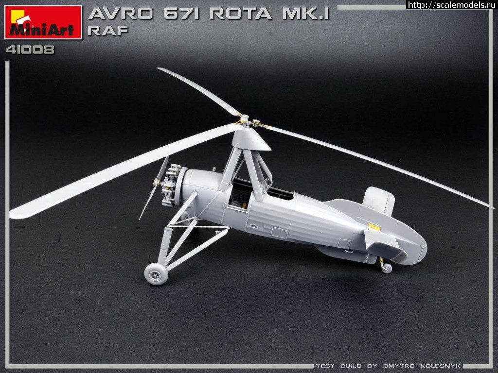 1565079059_67547473_1338073709692091_5312624659659751424_o.jpg :  Miniart 1/35 AVRO 671 ROTA MK.I RAF -    