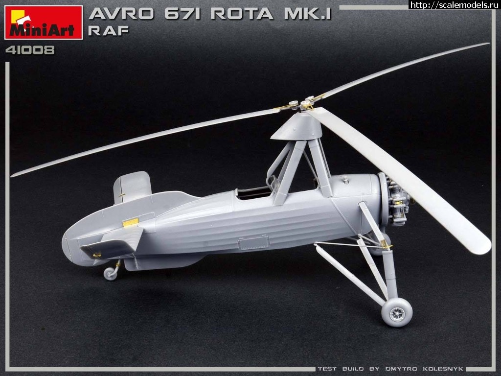 1565079059_68483703_1338073666358762_5894720426235396096_o.jpg :  Miniart 1/35 AVRO 671 ROTA MK.I RAF -    