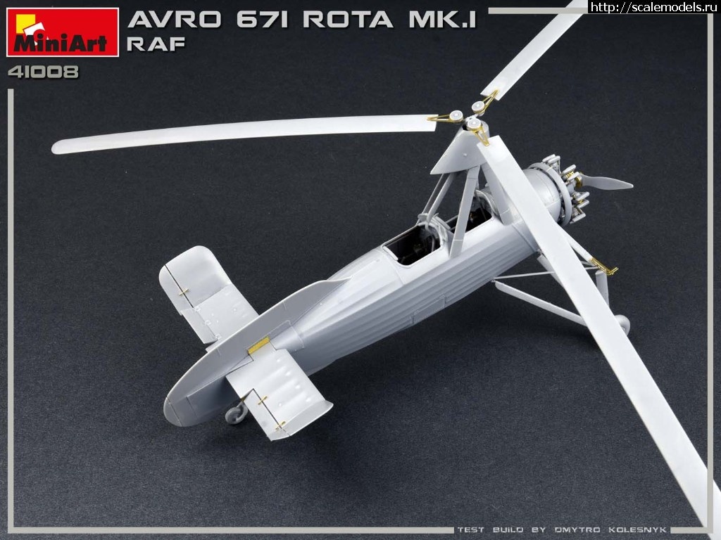 1565079060_68241960_1338073579692104_8729918103141482496_o.jpg :  Miniart 1/35 AVRO 671 ROTA MK.I RAF -    