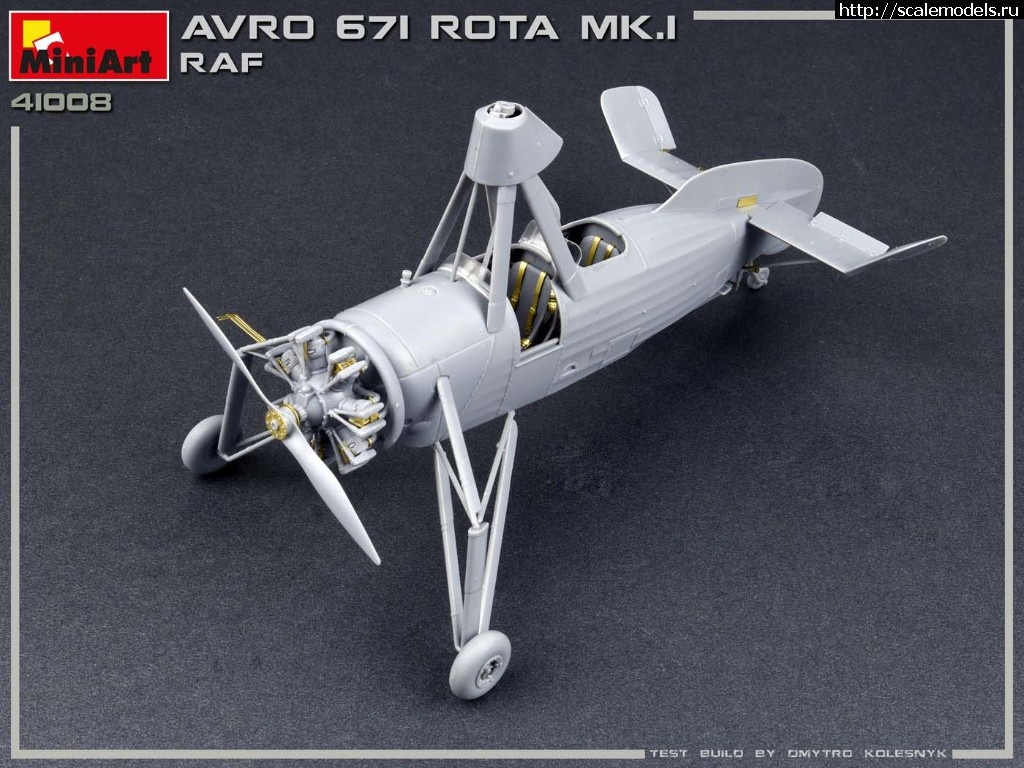 1565079062_67575570_1338073513025444_1973989917251862528_o.jpg :  Miniart 1/35 AVRO 671 ROTA MK.I RAF -    