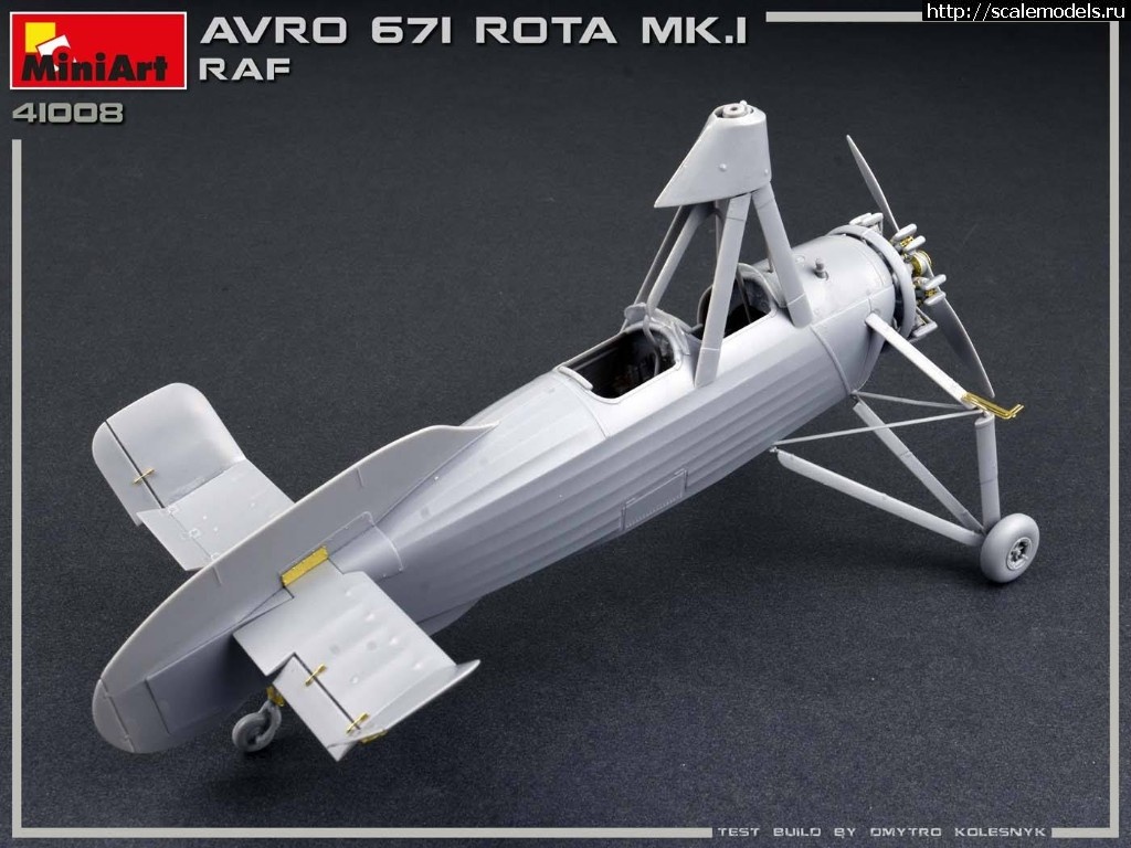 1565079062_68240965_1338073449692117_1727747837170548736_o.jpg :  Miniart 1/35 AVRO 671 ROTA MK.I RAF -    