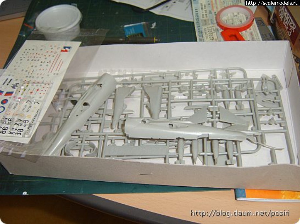 1565115839_172.jpg : #1566237/  1/72 Harrier/SeaHarrier - Italeri, Hasegawa  