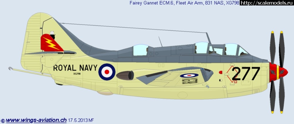 1565606952_831-nas-1961-01.jpg : #1567303/ Revell 1/72 Fairey Gannet AS.1(#10675) -   