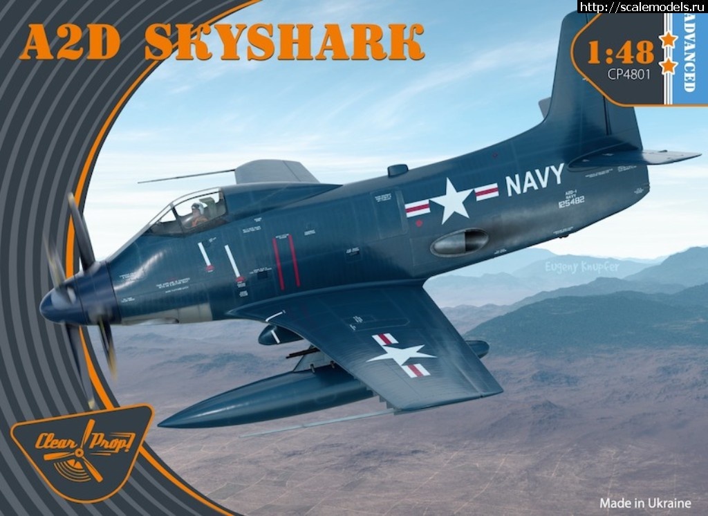 1565692048_CP4801.jpg : 1/48  Douglas A2D Skyshark ADVANCED KIT  