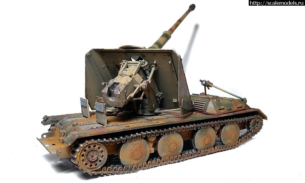 1565929804_5.jpg : #1567874/ ARK models 1/35 Pak 43/3 Waffentrager -   