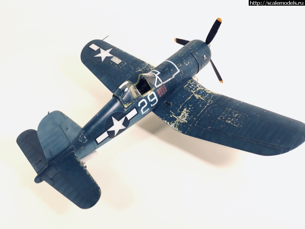 1566281000_9E4D6C2C-A251-4EF8-83AC-DD87F433E487.jpeg : #1568559/ F-4U1-A Tamiya 1/72 -   