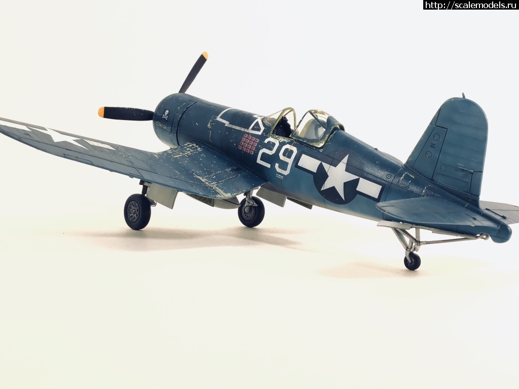 1566281003_42614AC4-1D91-40A8-906F-0449C3E10ADD.jpeg : #1568559/ F-4U1-A Tamiya 1/72 -   