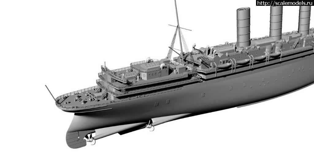 1566722174_68685905_2528958160458823_6655475334697189376_o.jpg :   1/700   RMS Lusitania - 3D-  