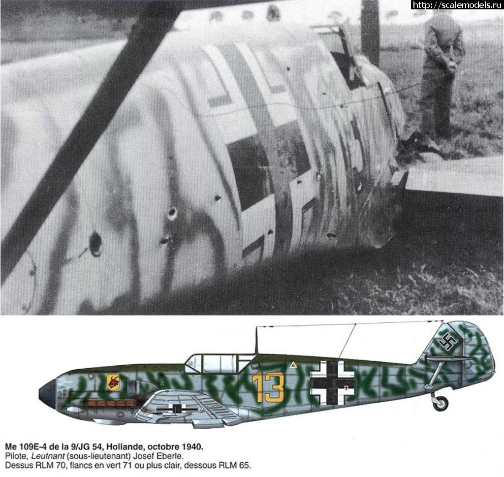 1567014409_Bf-109E-4-9-JG54-1940.JPG : #1569907/ Airfix 1:72 Bf-109 E4 .  