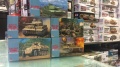   -,  MiniArt, Trumpeter, Hasegawa, Tamiya, Italeri, Mr.Hobby.