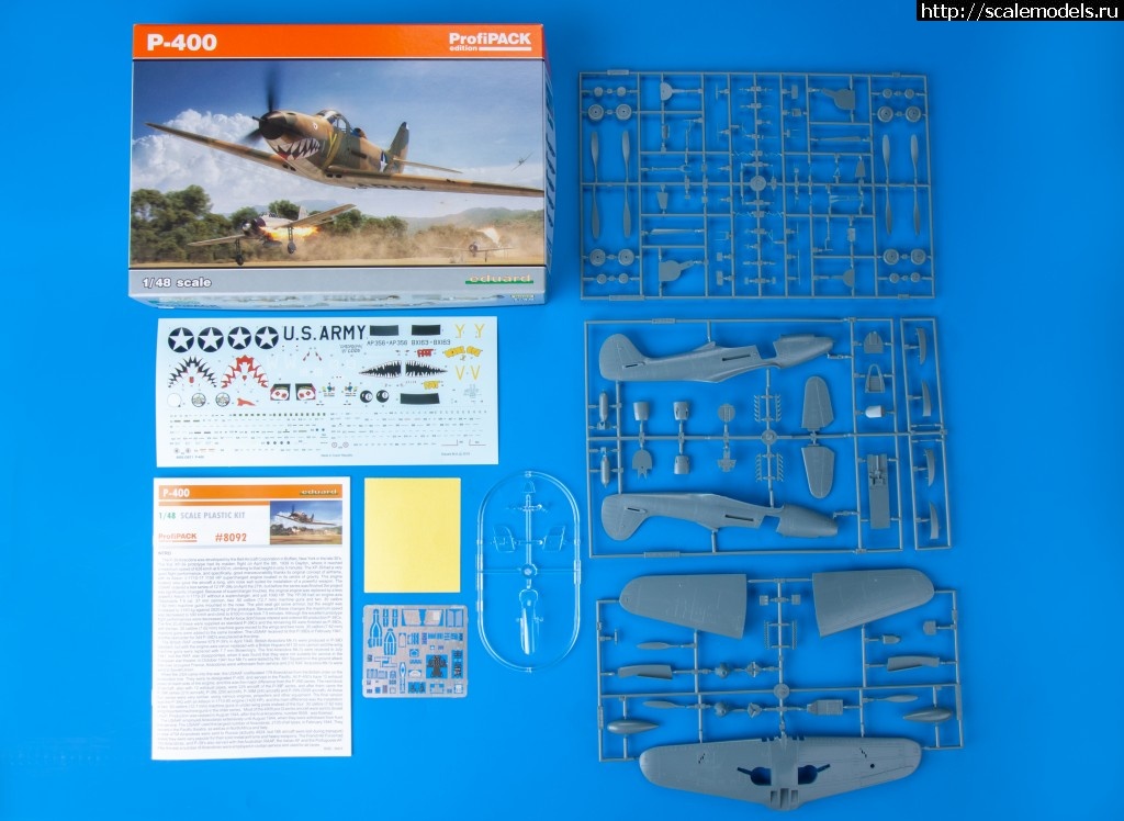 1567590052_8092_00.jpg :  Eduard 1/48 Bell P-400 Airacobra - Profi Pack  