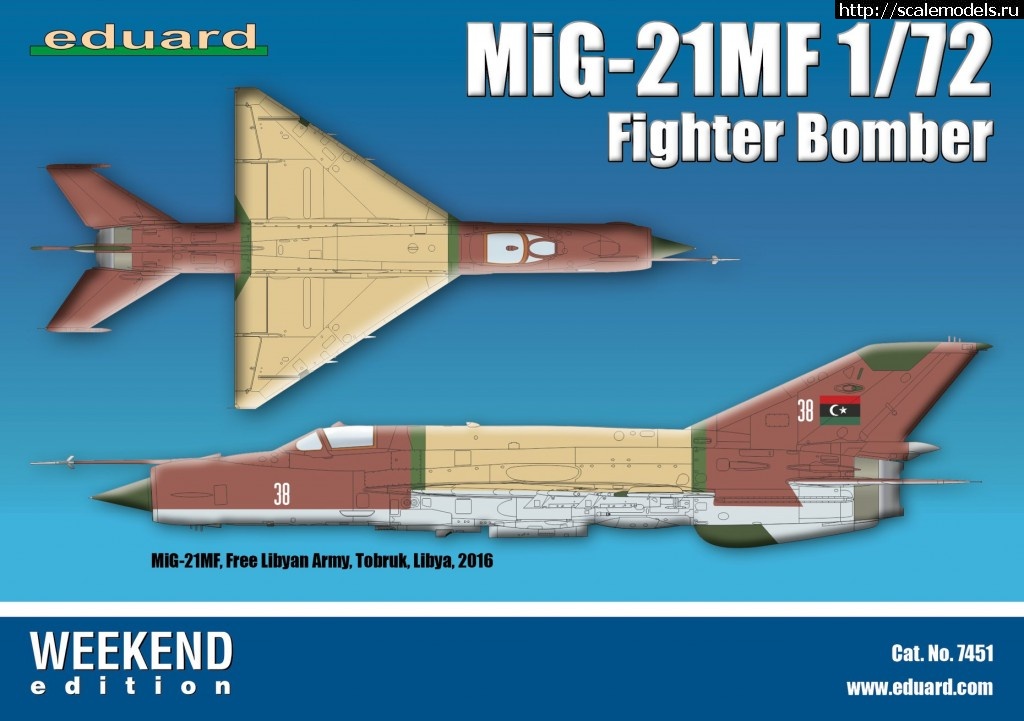 1567673397_112.jpg :  Eduard 1/72 -21 Fighter-bomber - Weekend edition  