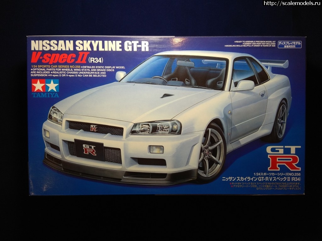 1569238910_IMG_20190917_220237.jpg : Nissan Skyline GT-R V-spec II (R34) Tamiya 1/24  