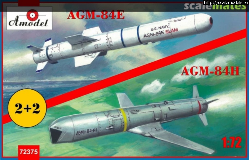 1569746154_72375.jpg :  Amodel 1/72   AGM-84E & AGM-84H   