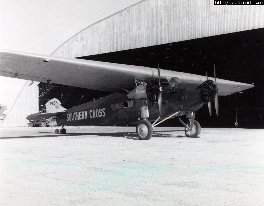 1570012325_Fokker_F-VIIb-3m_trimotor_-Southern_Cross-_NC1985.jpg : #1575969/ Fokker VIIB    1/72 NOVO   