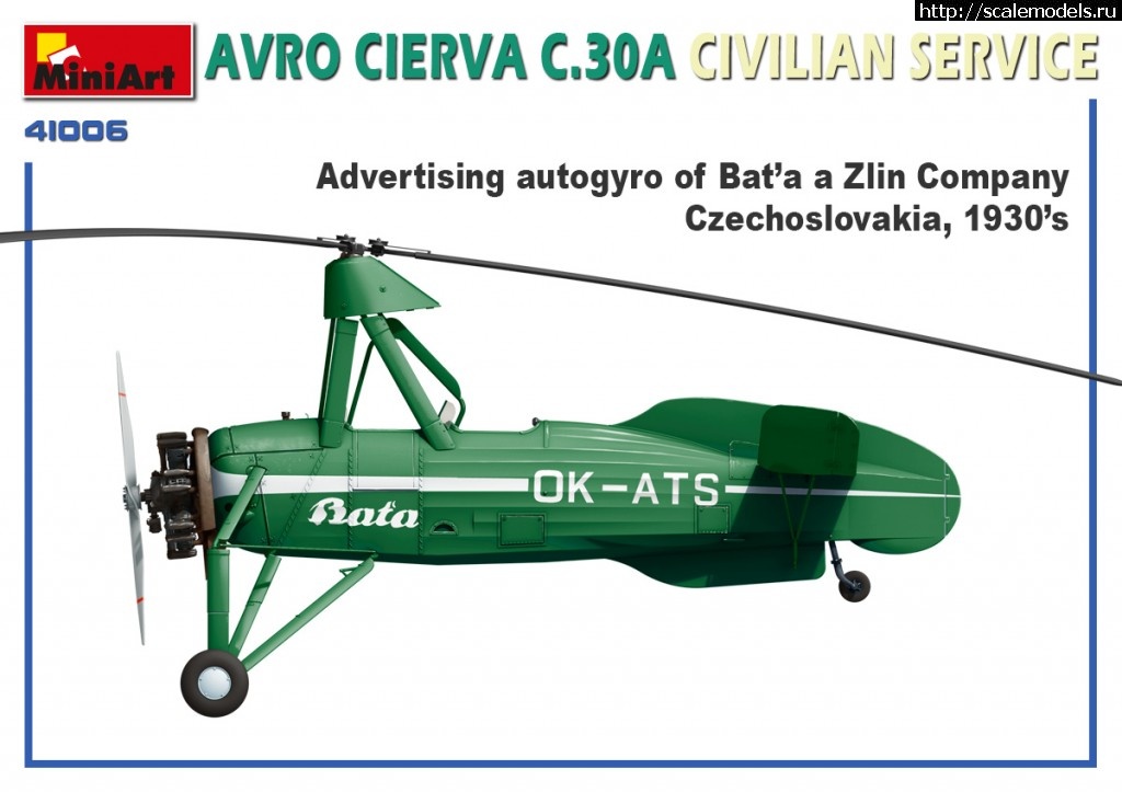 1570616684_71513418_1389404244559037_1647843071594856448_o.jpg :  Miniart 1/35 AVRO CIERVA C.30A Civilian Service  