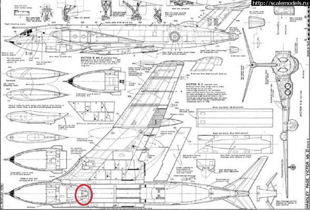 1570726165_12a77cca177f721621cca84b174d7f4f-2.jpg : #1577846/ Handley Page Victor B.Mk.2   AIRFIX. 1:72. .   