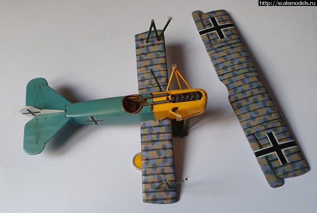 1572243574_168.jpg : #1581185/ Fokker D.VII (Alb)@(OAW) MAC 1:72 ,   